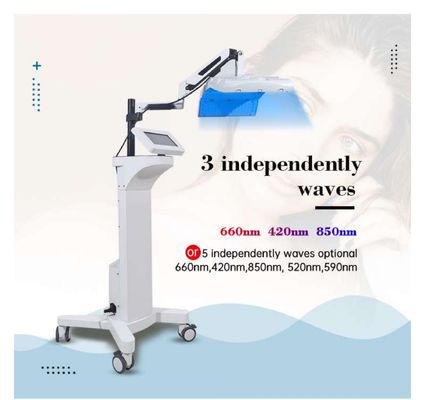 5 Independently Waves 850nm 415nm Infrared Led Light Therapy Machine